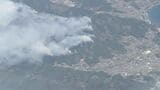大槌町山林火災3日目　ヘリ空撮　(24日午前10時30分撮影)|TBS NEWS DIG