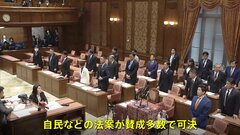 旧統一教会めぐる被害者救済 「自民・公明・国民」案が衆・法務委で可決| TBS CROSS DIG with Bloomberg