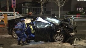 内閣府の公用車が信号無視で多重事故　1人死亡8人重軽傷　法定速度上回る速度で交差点進入か　目立ったブレーキ痕もなし　東京・赤坂|TBS NEWS DIG