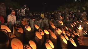 阪神・淡路大震災 きょうで31年 「1・17のつどい」の会場には夜明け前から大勢の人が訪れる|TBS NEWS DIG
