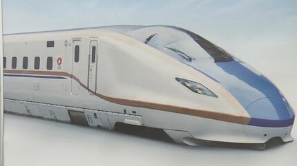 公式ロゴマークやキャラクター「ミャクミャク」を4編成にデザイン JR