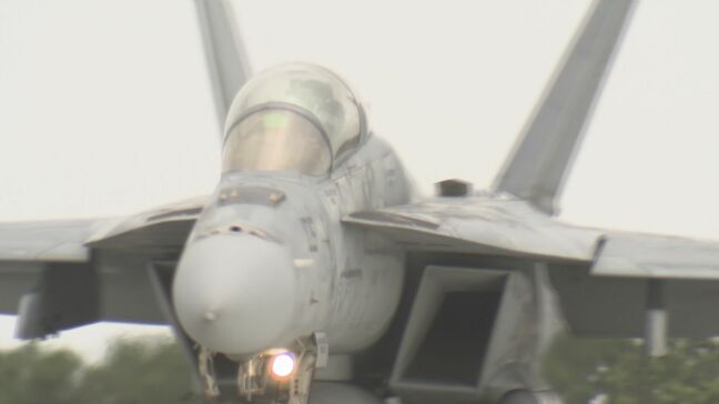 陸上での模擬着艦訓練“FCLP”アメリカ軍岩国基地で17日～実施へ　国が岩国市に説明　市長「到底認められない」|TBS NEWS DIG