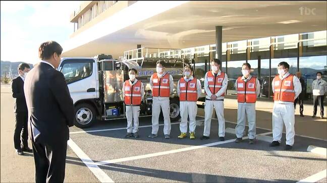 「12年前の恩返しに」宮城・亘理町が石川県に給水車など3台と職員6人派遣　復興事業で能登町職員2人の応援受ける|TBS NEWS DIG