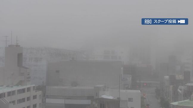 県内各地で霧を観測 空の便にも影響、深夜の霧で那覇に着陸できず東京・羽田に降りた旅客機も|TBS NEWS DIG