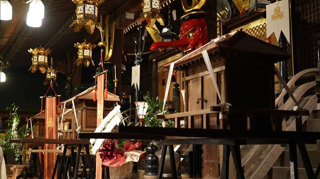 25年に一度の「式年遷宮」午前0時から神事始まる　福岡市の櫛田神社　25日に御神幸パレード|TBS NEWS DIG