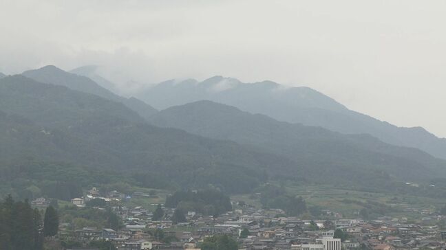 長野県南部中心に24日夜遅くから大雨のおそれ　土砂災害などに十分な注意を|TBS NEWS DIG