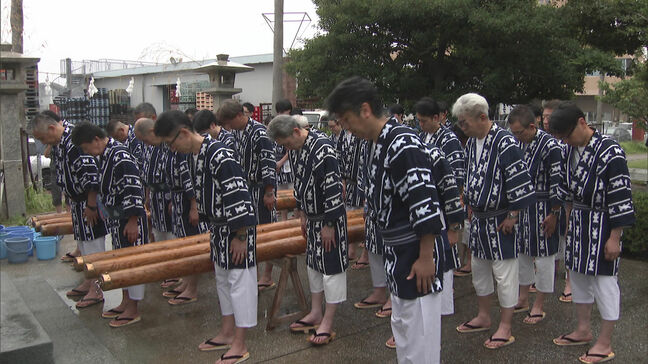 「平和への思いを込めた飾り山」博多祇園山笠の開幕まで残り約10日 十五番山笠天神一丁目が「棒洗い」で安全祈願|TBS NEWS DIG