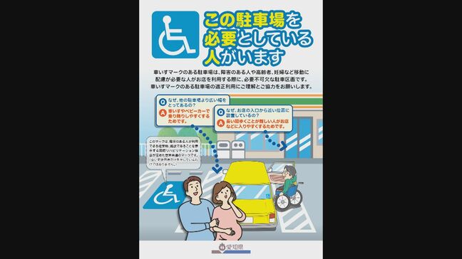 歩行が困難な人にとって大切な「優先駐車場」…適正な利用めざし「利用証で可視化」　“パーキング・パーミット制度”開始に向けた準備費で1200万円　愛知県の9月補正予算案|TBS NEWS DIG