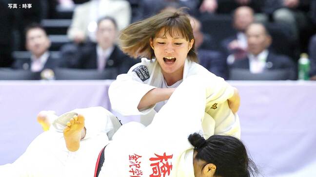 異例の出場…角田夏実「まだまだ私は勝負の世界に居たいんだな」“柔よく剛を制し”自身過去最多の2勝【柔道・皇后杯】|TBS NEWS DIG
