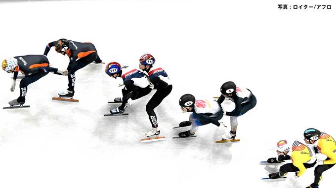 ショートトラック男子5000mリレー 宮田「ちょっともったいない」アンカー勝負まで食らいつくも決勝進出ならず…【ミラノ五輪】|TBS NEWS DIG