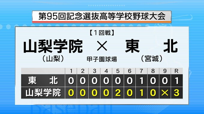 【センバツ】ハッブス大起投手「たくさん学ぶことがあった」東北高校12年ぶり出場も1回戦で敗れる　|　宮城のニュース│tbc NEWS│tbc東北放送