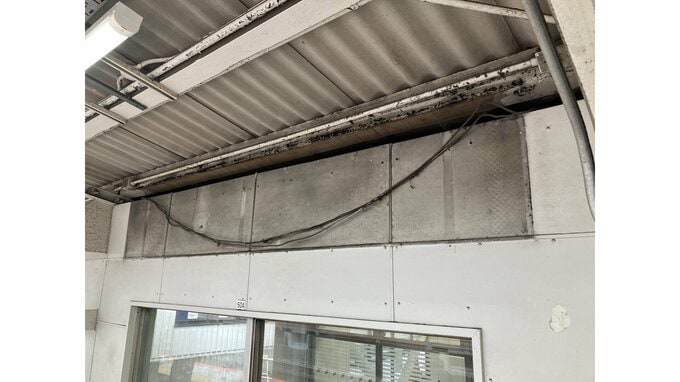 東武東上線下赤塚駅のホームでおよそ30キログラムの看板が落下　けが人なし|TBS NEWS DIG