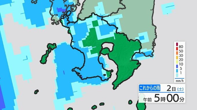 前線や温帯低気圧の影響で大雨のおそれ　土砂災害・低地の浸水などに注意　薩摩、大隅、種子島・屋久島地方　鹿児島県|TBS NEWS DIG