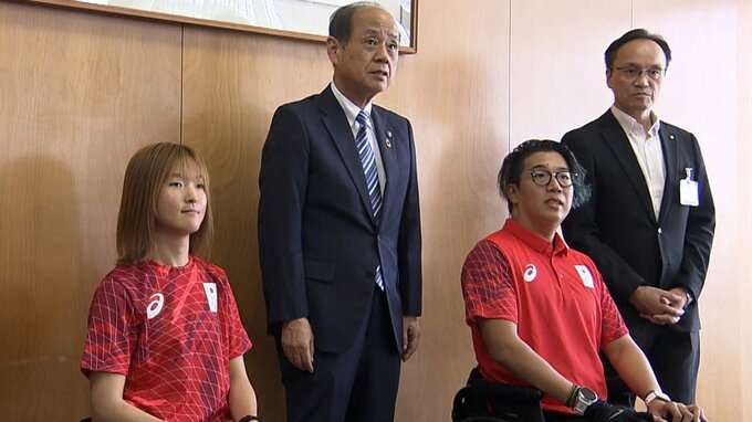 「進化したところをお見せできれば」 今月開幕の「アジアパラ大会」に出場する車いす陸上の2選手が活躍を誓う【岡山】|TBS NEWS DIG