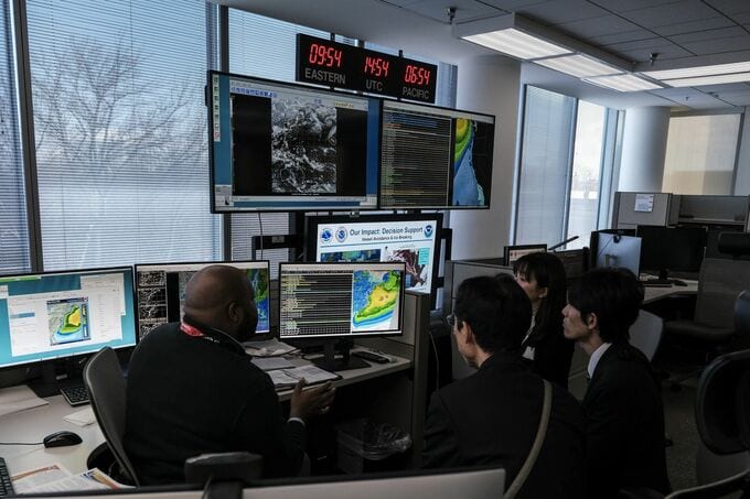 米国立気象局、主要部門を統合へー最大1000人の職員削減に対応