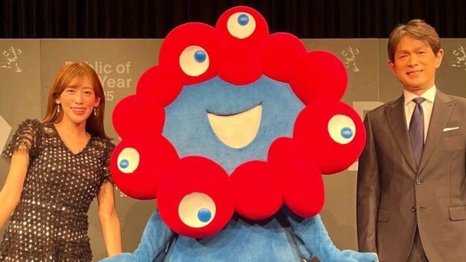 【 中川安奈 】憧れの江口洋介さん＆久しぶりのミャクミャクと3ショット　司会の仕事で受賞者たちに感化「来年はもっと行動していきたい」|TBS NEWS DIG