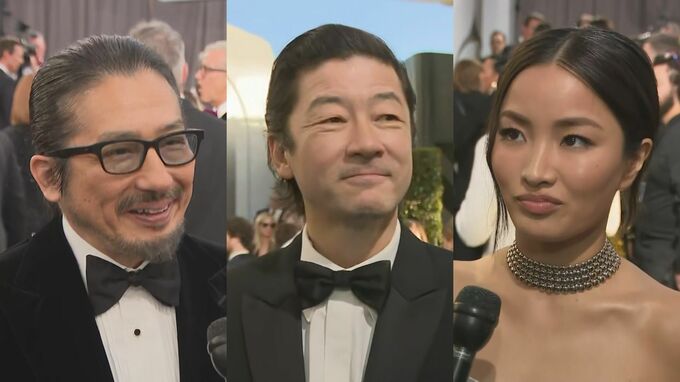 ドラマ「SHOGUN 将軍」4冠　アメリカ・ゴールデングローブ賞　主演男優賞・真田広之さん　助演男優賞・浅野忠信さん　主演女優賞・アンナ・サワイさん　作品賞も受賞|TBS NEWS DIG