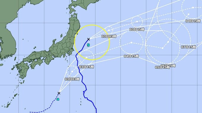 【台風情報】”台風のたまご”が近く台風10号に…今後の進路と勢力の予想を詳しく　気象庁発表　|　山形のニュース│TUYテレビユー山形