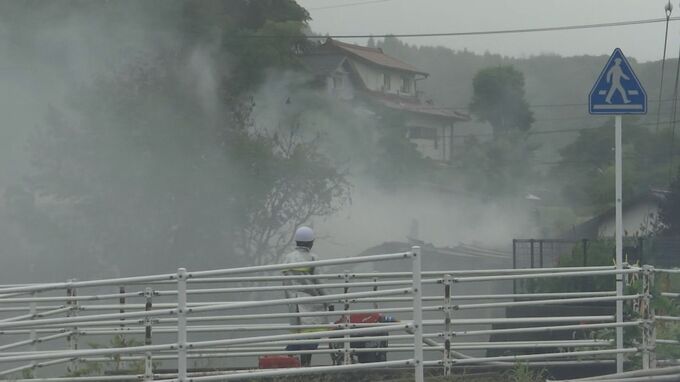 火災翌日に…行方不明の息子(50代)が徒歩で帰宅、やけどを負い入院中　母親(90)と息子の2人暮らし、民家1棟と軽乗用車を全焼　焼け跡からは性別不明の1人の遺体　|　BSSニュース | BSS山陰放送