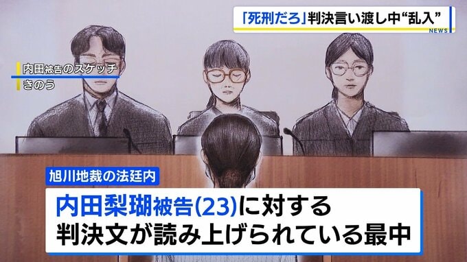 判決文読み上げ時に法廷内に乱入「この判決じゃ報われねえぞ」などと叫び暴れる　建造物侵入の疑いで48歳男を逮捕　旭川女子高校生殺害事件裁判　|　北海道のニュース｜HBC北海道放送