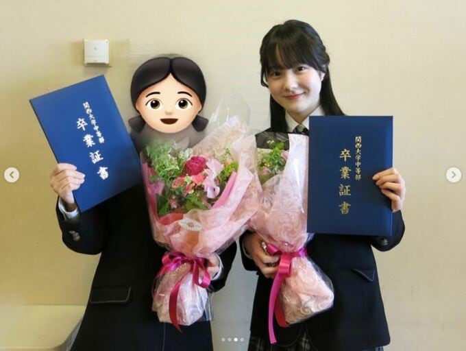 本田紗来さん　中学校卒業を報告「全ての思い出が私の宝物です」|TBS NEWS DIG