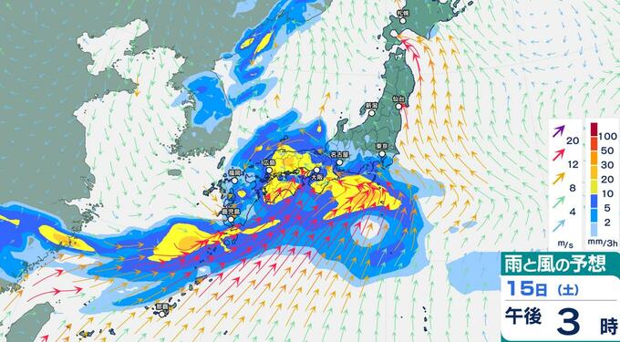 九州～近畿～関東　土日は大雨で一気に梅雨入りか　雨シミュレーション14日（金）～16日（日）…梅雨前線上の低気圧が東へ　|　鹿児島のニュース｜MBC NEWS｜南日本放送