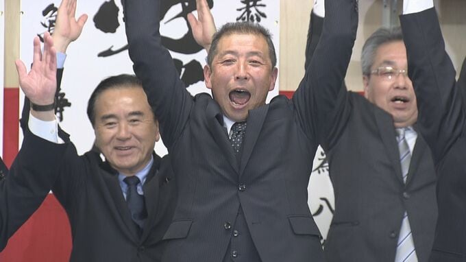 庄原市長選　無所属新人の八谷恭介氏（54）が初当選　一騎打ちの選挙戦を制す　|　RCC NEWS | 広島ニュース | RCC中国放送