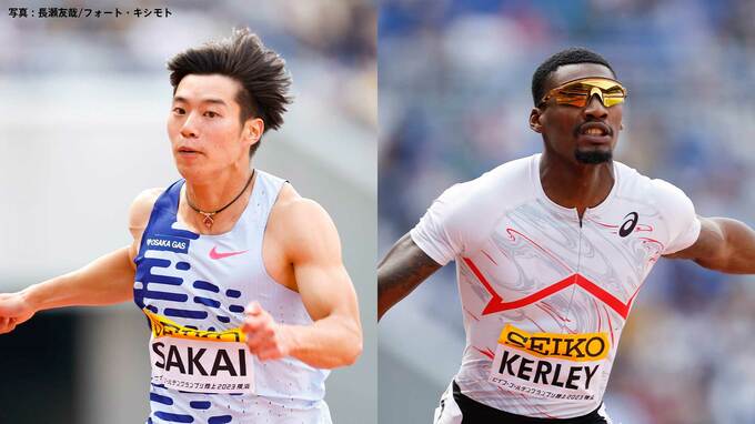 カーリー圧勝で世界陸上連続金メダルに向けて自信　日本人トップの坂井も9秒台に手応え十分【GGP2023横浜レビュー】|TBS NEWS DIG