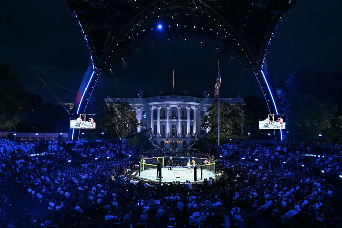 ホワイトハウスでのUFC格闘技大会、FBIがドローン攻撃計画を未然阻止