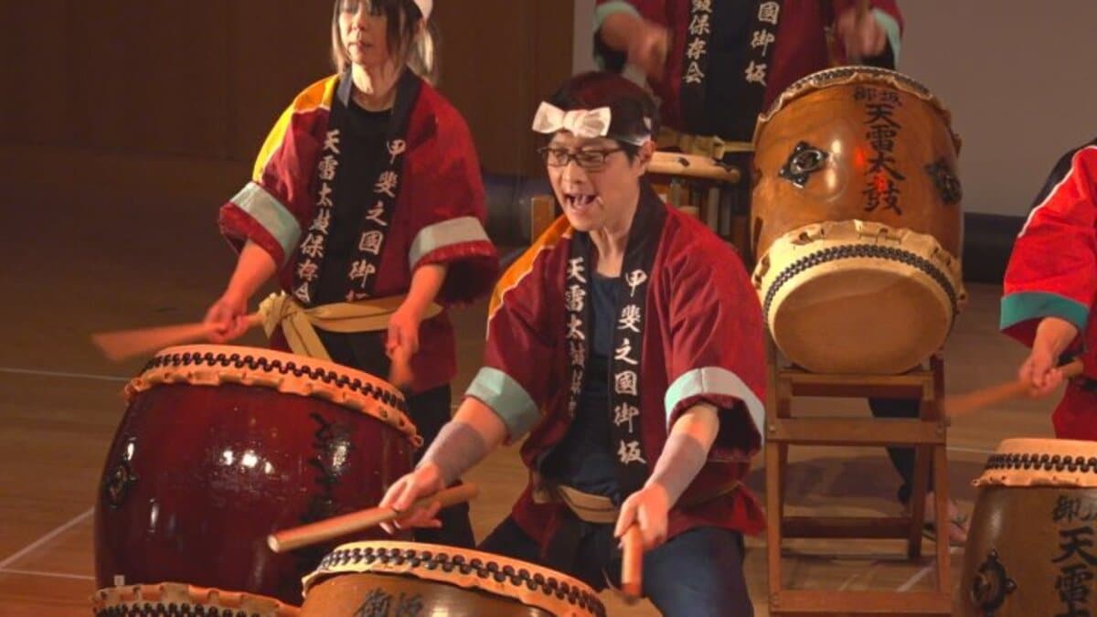 プロも輩出した和太鼓グループ「甲斐之國御坂天雷太鼓」 結成40年で