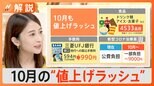 “第3のビール”も「値上げ」 10月に始まる“値上げラッシュ” 家計負担は「10万円超増加」試算も【Nスタ解説】|TBS NEWS DIG