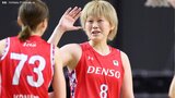 女子バスケ、デンソーがプレーオフ第1戦を制す　最年長36歳・高田真希が26点の大活躍でトヨタ自動車に勝利【Ｗリーグ】|TBS NEWS DIG