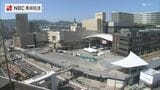かつての「高架広場」の場所に JR長崎駅前「新歩道橋」供用開始 | 長崎のニュース | 天気 | NBC長崎放送