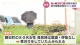 熱中症とみられる症状で80代女性を救急搬送 草刈りをしていたところ意識呼吸なしの状態で発見 富山・朝日町|TBS NEWS DIG