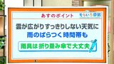 高知の天気 15日は雲が広がりすっきりしない天気に 雨がぱらつく時間帯も 東杜和気象予報士が解説|TBS NEWS DIG
