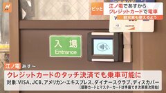 江ノ電であすからクレカで改札が通れるように　外国人観光客の多くは交通系ICを持っていないため| TBS CROSS DIG with Bloomberg