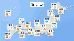 【11月29日 今日の天気】北陸から北日本は冬の嵐　全国的に最高気温は前日よりダウン|TBS NEWS DIG
