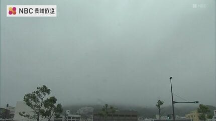 夕方にかけて非常に激しい雨・突風のおそれ 対馬市の厳原で76ミリの雨