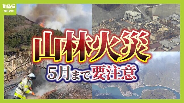 山林火災の原因、日本では99％が『人為的な理由』キーワードは「針葉樹」と「温暖化」そして冬から5月までの「乾燥」に警戒【MBSニュース解説】|TBS NEWS DIG