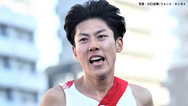 男子5000m 中央大・吉居駿恭が13分26秒31で連覇達成、世界陸上2大会連続代表の遠藤日向は3位|TBS NEWS DIG