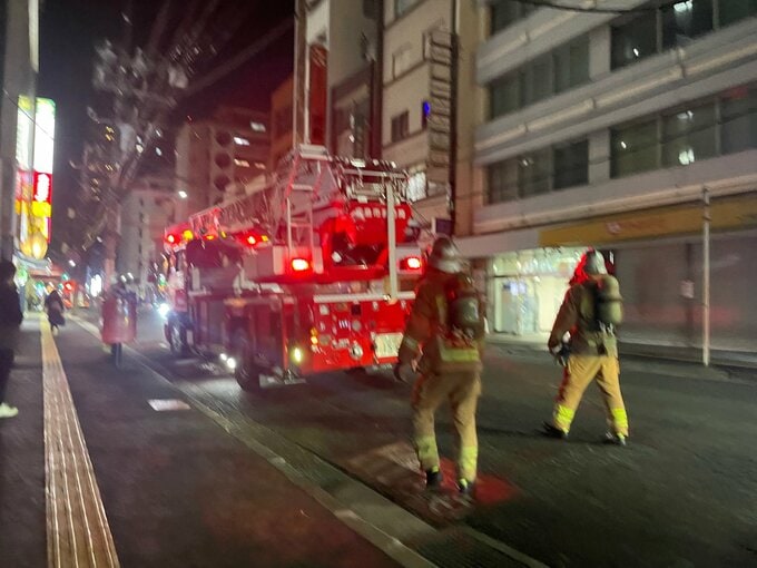 「飲食店からガス爆発」と通報　広島市中区で火事か　男性１人がやけどとの情報　　|　RCC NEWS | 広島ニュース | RCC中国放送