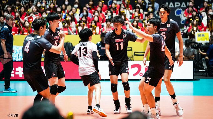 男子バレー日本代表、フルセットの接戦も世界ランク2位アメリカに敗戦　5勝2敗、2位で大会終える|TBS NEWS DIG