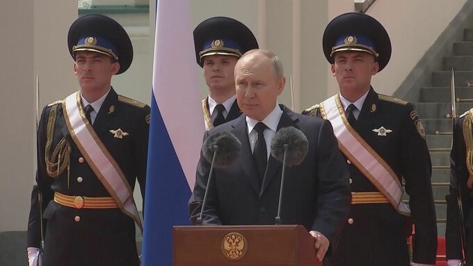 「事実上、内戦を阻止した」プーチン大統領　軍・治安関係者称える　引き締め図る狙いか|TBS NEWS DIG