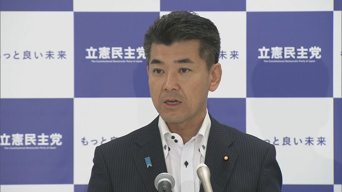 立憲・泉代表　野党間の「候補者調整の再考は当然」　次期衆院選めぐり