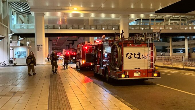 【続報】那覇空港国際線ターミナルで火災  保安検査で回収した自転車用バッテリーの焼け跡が見つかる|TBS NEWS DIG