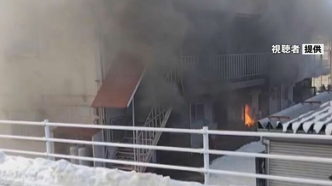 「石油ファンヒーターでタンスが燃えた」アパート全焼する火事 金沢市　|　石川県のニュース｜MRO北陸放送