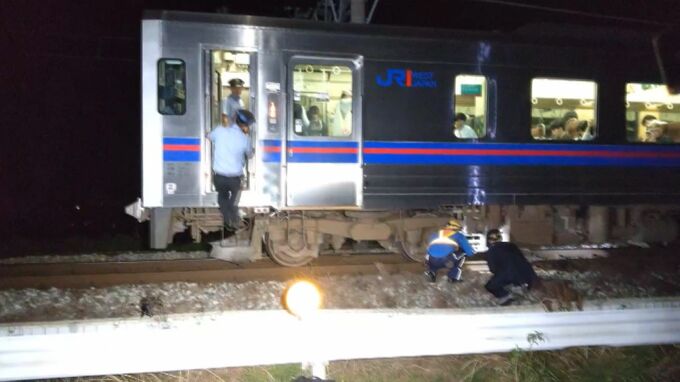 JR山陰線　走行中の列車が、線路内で人をはねる　意識不明の重体　運転士が非常ブレーキを使用するも及ばず接触　|　BSSニュース | BSS山陰放送