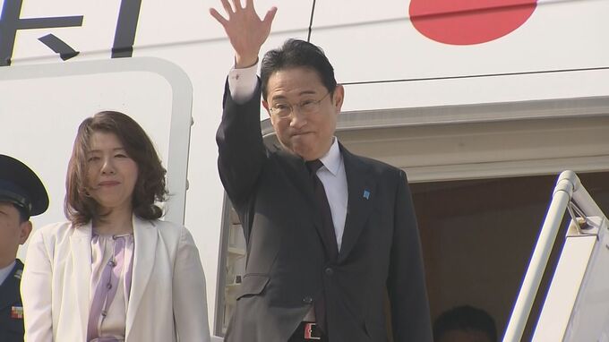 【速報】岸田総理がインドへ出発　G20サミット、焦点はウクライナ侵攻に関する首脳宣言|TBS NEWS DIG