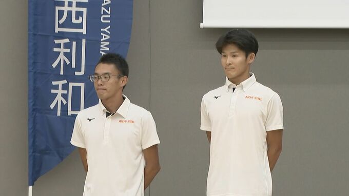 世界陸上でのメダルに期待　競歩の日本代表・山西利和選手と丸尾知司選手が壮行会で意気込み語る　|　名古屋・愛知・岐阜・三重のニュース【CBC news】 | CBC web