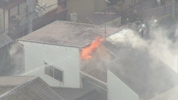 【速報】京都・長岡京市の住宅密集地で火災　火元とは別の住宅にも延焼　|　MBSニュース | 関西の最新ニュースを分かりやすく。
